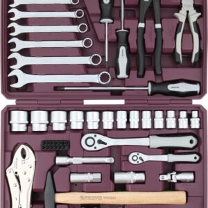 Набор инструмента THORVIK универсальный 1/4", 1/2"DR, 72 предмета (054004)