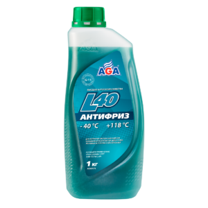 Антифриз AGA-L40 сине-зеленый, G11 (1 кг.)