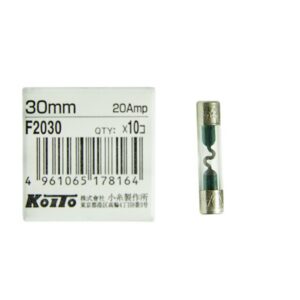 Предохранитель Koito 20A-стеклянный 30mm