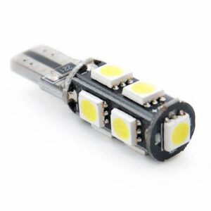 Светодиод 12V T10 10SMD W2,1x9,5D WHITE Button