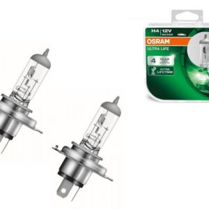 Лампы Osram Ultra Life Н4, 12V 60/55W (Комплект - 2 шт.)