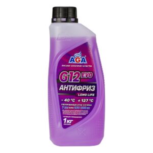 Антифриз AGA G12evo LONG LIFE, фиолетовый (1 кг.)