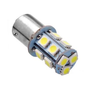 Светодиод 12V T25 12SMD+1SMD (5630) BA15S ORANGE LENS 360° =12T25A-211156OR=