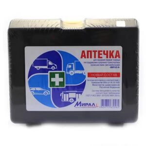Автомобильная аптечка "Дорожная" НПФ МИРАЛ ТУ