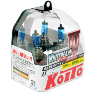 Автолампа газонаполненная H11 55W=100W 4000K Koito Whitebeam P0750W (к-т 2шт)