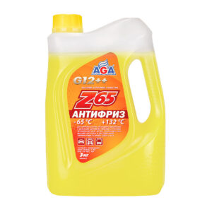 Антифриз AGA Z65 желтый, G12++ ‎(3 кг.)