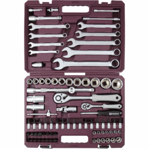 Набор инструмента универсальный 1/4", 1/2"DR, 82 предмета (52805)