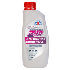 Антифриз AGA Z40 (концентрат), красный, G12++ (1 кг.)