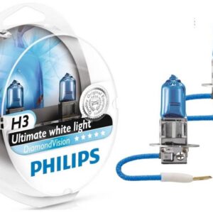 Лампы PHILIPS Diamond Vision H3 12V 55W (Комплект - 2 шт.)