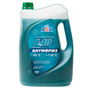Антифриз AGA-L40 сине-зеленый, G11 (5 кг.)