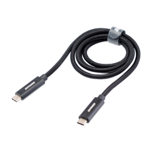 Кабель USB 3.1 Type-Cx2, 5 A быстрая зарядка, 1 м, передача данных 10 Гб/с, черный, ZiPOWER